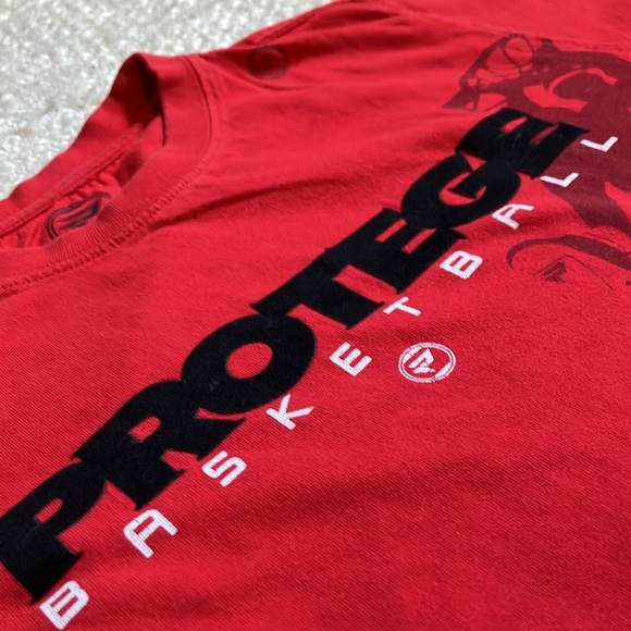 🏀Protege Basketball Youth Medium Red Basketball Tee - Picture 5 of 8